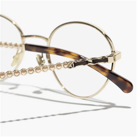 chanel metal rounder|CHANEL Eyeglasses: Round Eyeglasses, metal — Fashion.